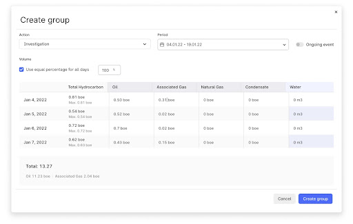 Create groups