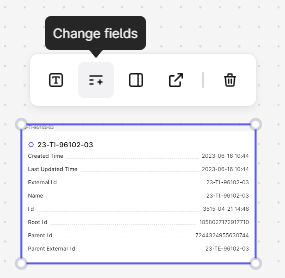 Modifica di un campo per un asset