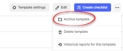 Archive templates option