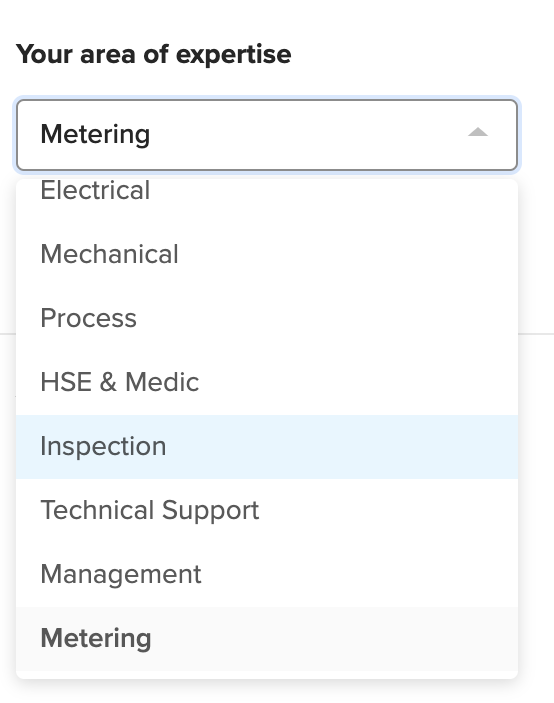 Metering discipline